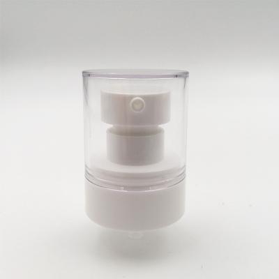 China Non Spill Custom Color Plastic Treatment Pump Cosmetic Cream Treatment Pump For Bottle for sale