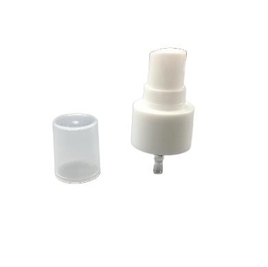 China Non Spill 24 White Smooth Fine Mist 410 Sprayer With Half Cover for sale