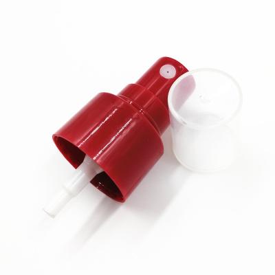 China Non Spill Fine Mist Sprayer 24/410 Smooth Fine Mist Sprayer In Red Color Customized Professional Plastic Pumps Hand Mist Spray for sale