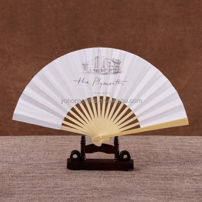 China Japan Style Single Sided Paper Excellent Quality Europe Fan Folding Bamboo Fan for sale