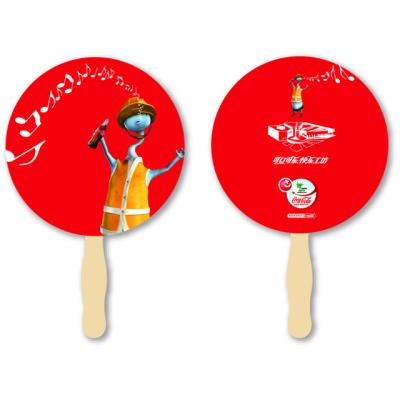 China Promotional Japan pp/pvc fan for advertising for sale