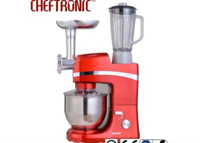 China Cake Kneading Small Stand Mixer Anti Slip Easy Operate With Meat Grinder for sale