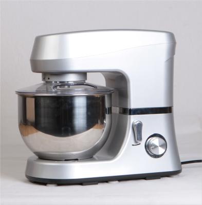 China Silver 1300W Electric 5.5 Quart Stand Mixer SUS304 Bowl For Kitchen Good Aid for sale