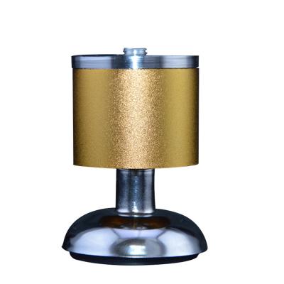 China Modern Kunsheng Thickened Sand Gold Space Aluminum Table Coffee Table Bed Raised Sofa Cabinet Legs for sale