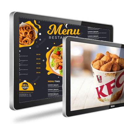 中国 Built In POE Android Touch screen Display For Restaurants Hospitals 販売のため