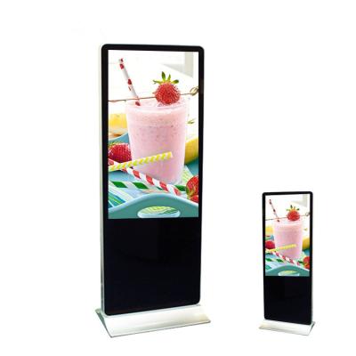 China UHD Kiosk-Boden-Stellungs-Touch Screen Kiosk der 86 Zoll-digitalen Beschilderung im Freien zu verkaufen