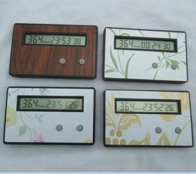 China Digital Count Down Large Timer Screen Table LCD Countdown Timer Desktop Timer for sale