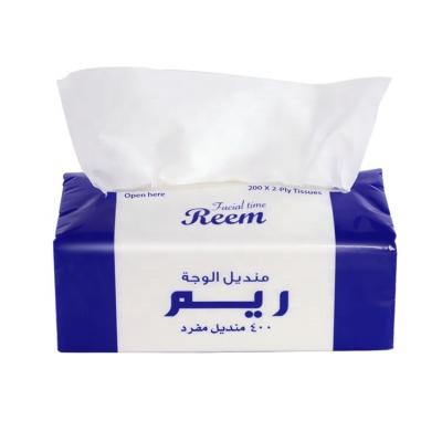 China OEM 2022 new soft and comfortable pure pulp soft facial tissue paper 2 ply soft tissue for home for sale