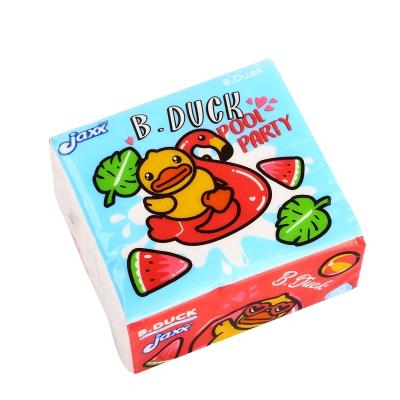 China Soft Total 240 Tissues Travel Pouch Tissue Packs (Soft Pack) 3Ply Cute Character Face Tissue For Kids, School, Travel, Camping, Office for sale