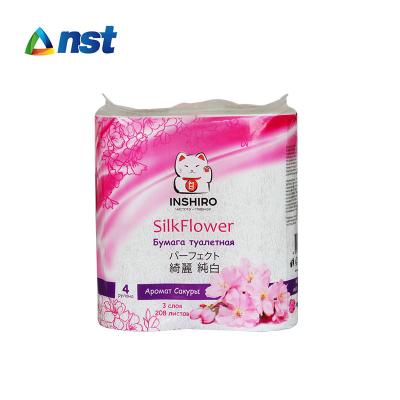 China Soft Comfortable Wholesale Cheap Toilet Paper Tissue Roll Papel higienico Toilet+Tissue for sale