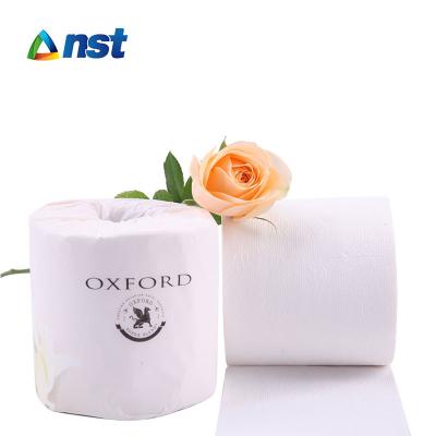 China Soft Comfortable Wholesale Price Embossing Big Roll Tissue Paper Toilet Paper Sanitary Virgin Paper Roll for sale