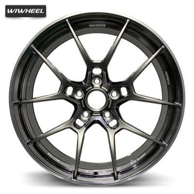 China Aluminum alloy 6061 T6 Hf-5 forged aluminum alloy rims wheels18 19 20 21 22 24 26 inch five spoke car wheels for BMW E90 F30 Mercedes w464 w213 GT971 for sale