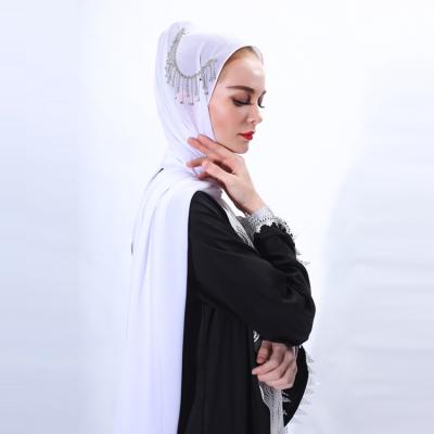 China Factory Price 25 Different Colors Cheap Formal Casual Daily In Stock Muslim Women Chiffon Hijab Scarf for sale