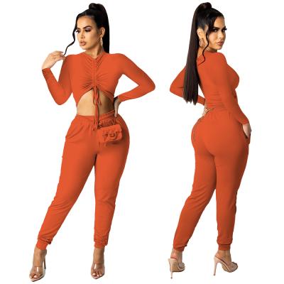 China 2021 Viable Wholesale High Quality Jogger Set Casual Women Two Piece Sets For Woman for sale