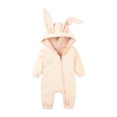 China skin-friendly factory directly selling Bunny Ears Rompers Clothes Baby Romper for sale