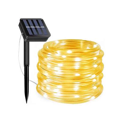 China Eco-friendly 300 LED Solar Powered Outdoor Waterproof Solar String Lights Outdoor Rope Lights for Garden Fence Yard Party Wedding Decoration for sale