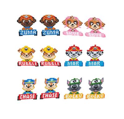 China smlhparty CLASSIC 12PCS Paw Dog Patrol Diamond Mosaic Diamond Painting Stickers Paw Dog Paint for Kids for sale