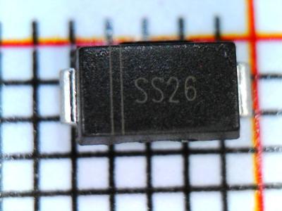 China Good Quality Schottky Diode SS26 SMA 2A 60V For LED Appliance for sale