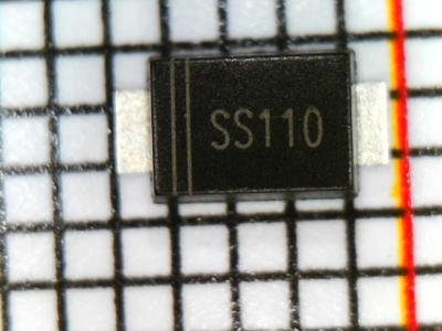 China Export SMD Schottky Diode SS110 SMAf 1A 100V For Electric Appliance for sale