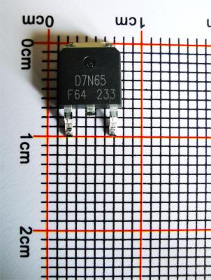 China D7N65 TO-252W N-CHANNEL POWER MOSFET 7A 650V Applications In Switching Power Supplies And Adaptors for sale