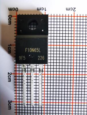 China F10N65L TO-220F-3L N-CHANNEL POWER MOSFET 10A 650V Applications In Switching Power Supplies And Adaptors for sale