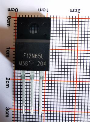 China F12N65L TO-220F-3L N-CHANNEL POWER MOSFET 12A 650V Applications In Switching Power Supplies And Adaptors for sale