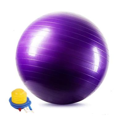 China Swiss Pregnancy Round Stability Workout Ball Yoga Exercise AntiBurst Balance Ball Fitness Ball Chair For Office for sale