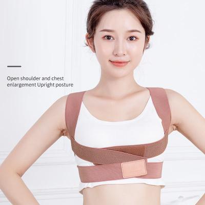 China Back Corrector Back Lumbar Support Breathable Fully Adjustable Belt Posture Support for sale