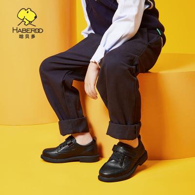 China Autumn Fashion Leather School Shoes Flat Black Boy Kids New Arrival Formal Shoes for sale