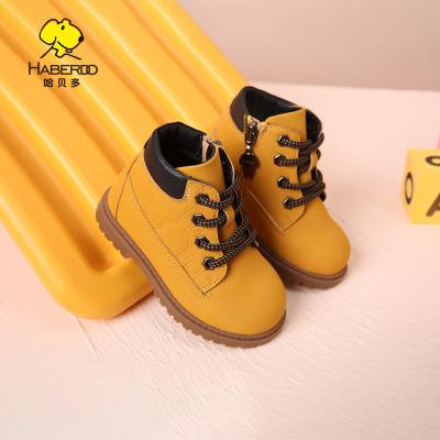 China New lightweight high quality children shoes leather children shoes girls rubber boots to fashion boots for sale