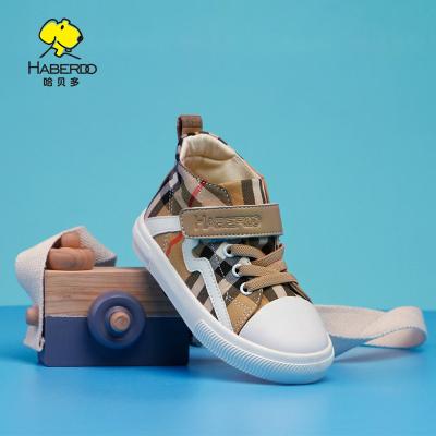 China Clear Original High Quality High Top Canvas Shoes Korean Wholesale Canvas Kids Shoes New for sale