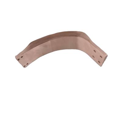 China Copper Aluminum Laminated Busbar Electrical Connecting Soft Connection For Power System for sale