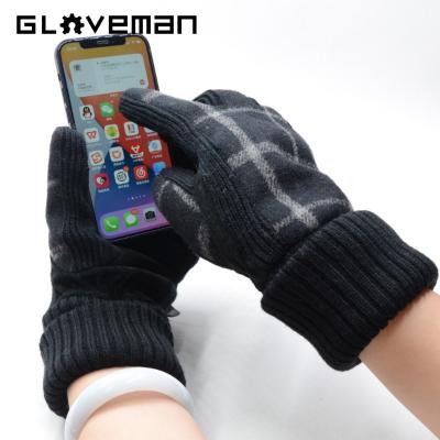 China New Fashion Driver Drivimg Gloves Fleece Lined Water Proof Touch Screen Comfortable Full Finger Hand Design Glove For Unisex for sale