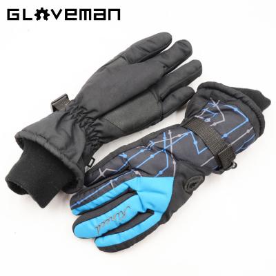 China Women Winter Warmer Mitt With 5 Finger Shear Waterproof Insulate Liner Snowboarding Outdoor Sports Gloves for sale