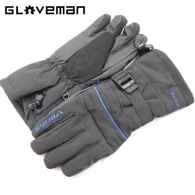 China Women Five Finger Plush Winter Windproof Waterproof Thickened Motorcycle Sports Gloves With Adjustable Cuff for sale