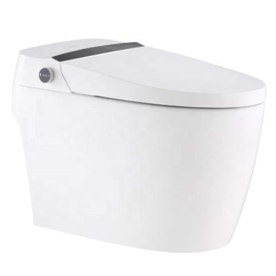 China Automatic Operation Modern One Piece Strap Smart Toilet With Bidet Function for sale