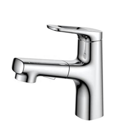 China Modern Faucets 304 Stainless Steel Thermostatic Pull Out Kitchen Faucet for sale