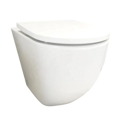 China European Standard Modern High End Ceramic Wall Hung Toilet From China for sale