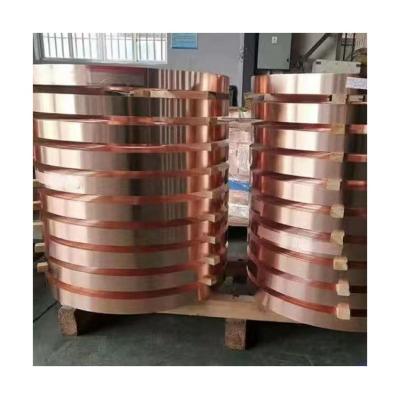 China Electronic factory hot sale beryllium bronze strips decorative strip beryllium bronze strip for sale