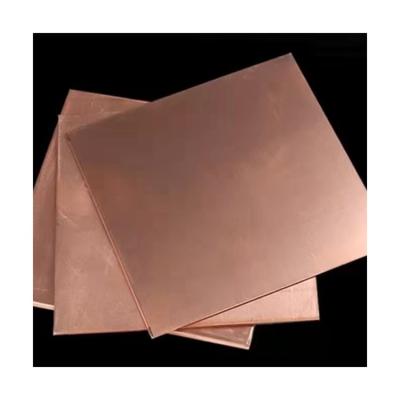 China Industry Factory Price Cheap Copper Plate 3mm Sheet Scrap Thin Sheets Beryllium Bronze Sheet for sale