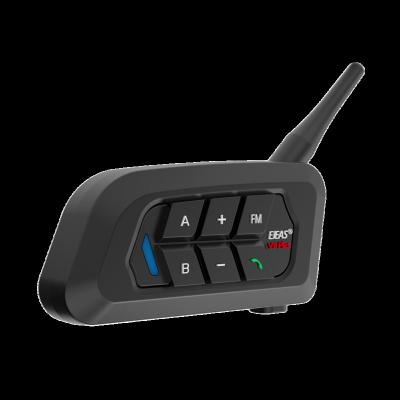 China FM communication 800m V8plus wireless intercom motorcycle bluetooth headsets handsfree intercom for sale