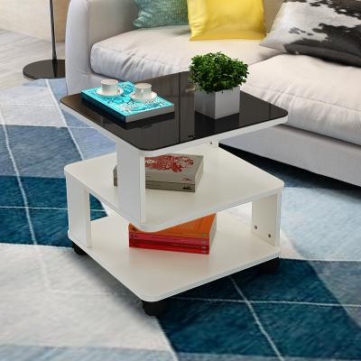 China Extendable Simple Household Coffee Table High Gloss Compact Living Room Furniture for sale