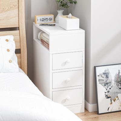 China Wholesale home furniture foldable modern wooden nightstand manufacturer corner night stand with drawer for sale