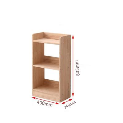 China Customizable Solid Wood Multifunctional Environment Friendly Stepped Storage Cabinet for sale