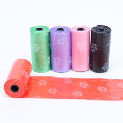 China Stocked Pet, Cat And Dog Waste Bags Poop Treatment , Printed Dog Poop Bag Cleaning Products for sale