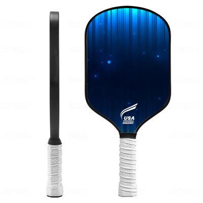 China Customizing Dongli Sports Lightweight Glass Fiber Pickle Ball Rackets VR Toray Raw Carbon T700 Fiber Pickleball Paddle 13mm 16mm Available for sale