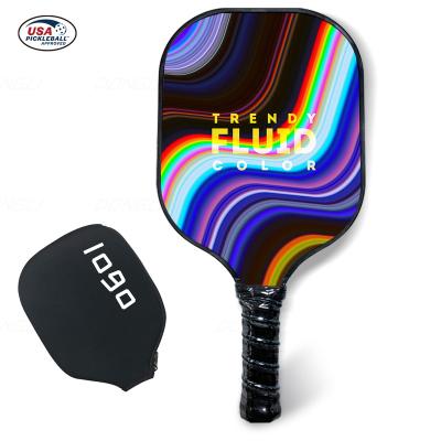 China Customizing Dongli Sports Factory OEM Customization Graphic Thermoformed Pickleball Racket 3K 12K 18K Carbon Fiber Pickleball Paddle for sale