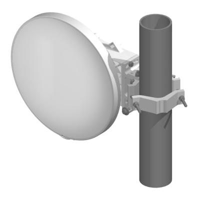 China 0.6m. 2 Fuß Hochleistungs-Antenne, einzeln polarisiert, 12.700 ′′ 13.250 GHz. zu verkaufen