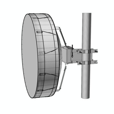 China 0.9 Meter / 3 Feet Standard Microwave Parabolic Antenna In Telecommunications for sale