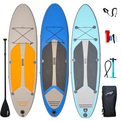 China Hot Sale 10.6' x6 x32” Unisex Inflatable SUP Paddle Board SUP Board for sale